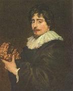 Anthony Van Dyck Portrat des Bildhauers Francois Duquesnoy painting